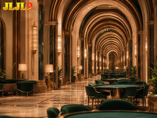 Home carousel slide promoting the live casino section, where players can join real-time table games.